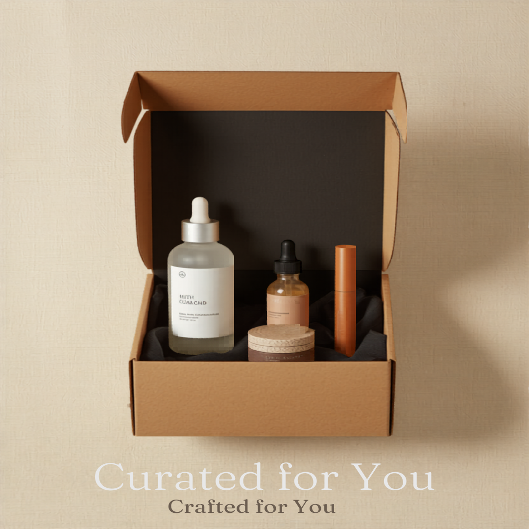 D2C Beauty Kit Inside — D2C Rigid Magnetic Gift Box — Parul Packaging