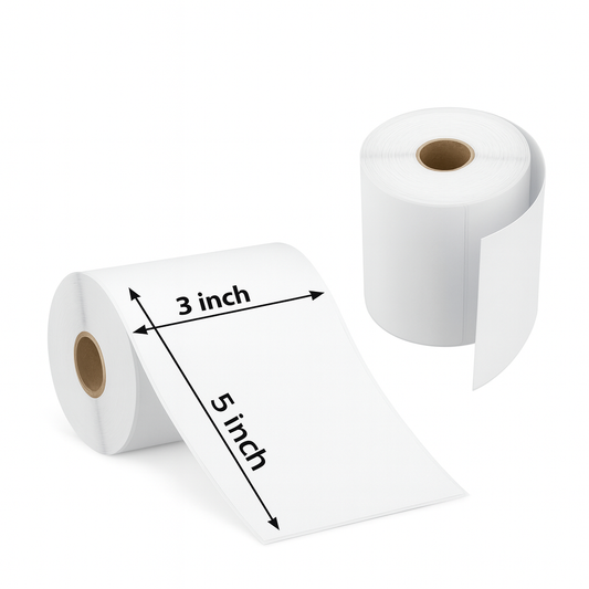 3 X 5 Inch Thermal sticker roll (500 pc/roll)