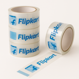 Flippkart blue Printed 2 Inch 80 Meters adhesive tape