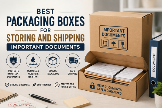 Best Packaging Boxes for Storing and Shipping Important Documents