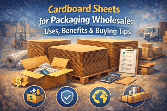 Cardboard sheets for packaging wholesale uses benefits buying tips – Parul Packaging India
