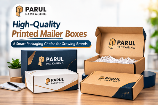 High quality printed mailer boxes wholesale for brand packaging – Parul Packaging India