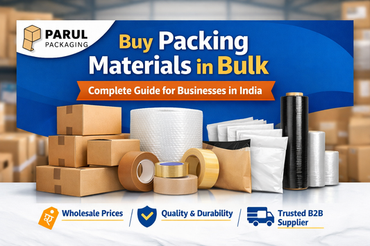 Buy packing materials in bulk wholesale supplier India – Parul Packaging