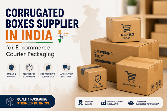 Corrugated boxes supplier in India for e-commerce courier packaging – Parul Packaging India