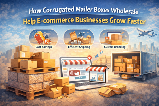 Corrugated mailer boxes wholesale for ecommerce growth – Parul Packaging India