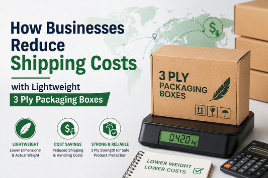 How Businesses Reduce Shipping Costs with Lightweight 3 Ply Packaging Boxes