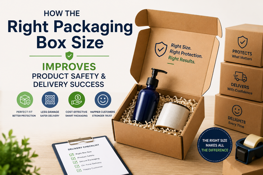 How the Right Packaging Box Size Improves Product Safety and Delivery Success