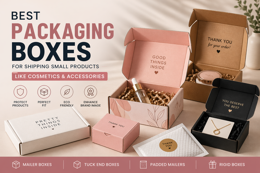 Best packaging boxes for shipping cosmetics and accessories – Parul Packaging India
