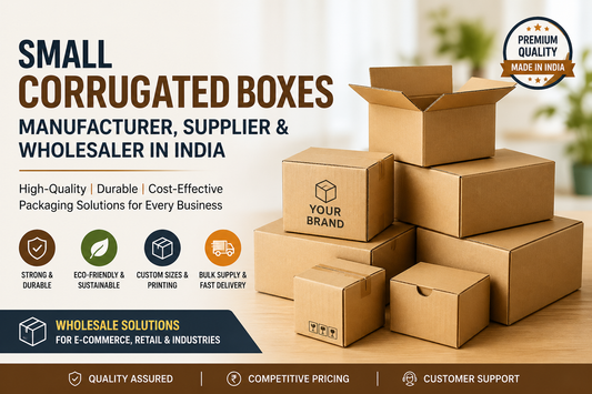 Small corrugated boxes manufacturer supplier wholesaler India – Parul Packaging