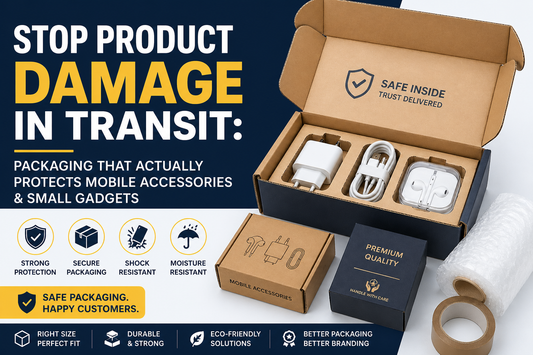 Packaging that protects mobile accessories and small gadgets in transit – Parul Packaging India