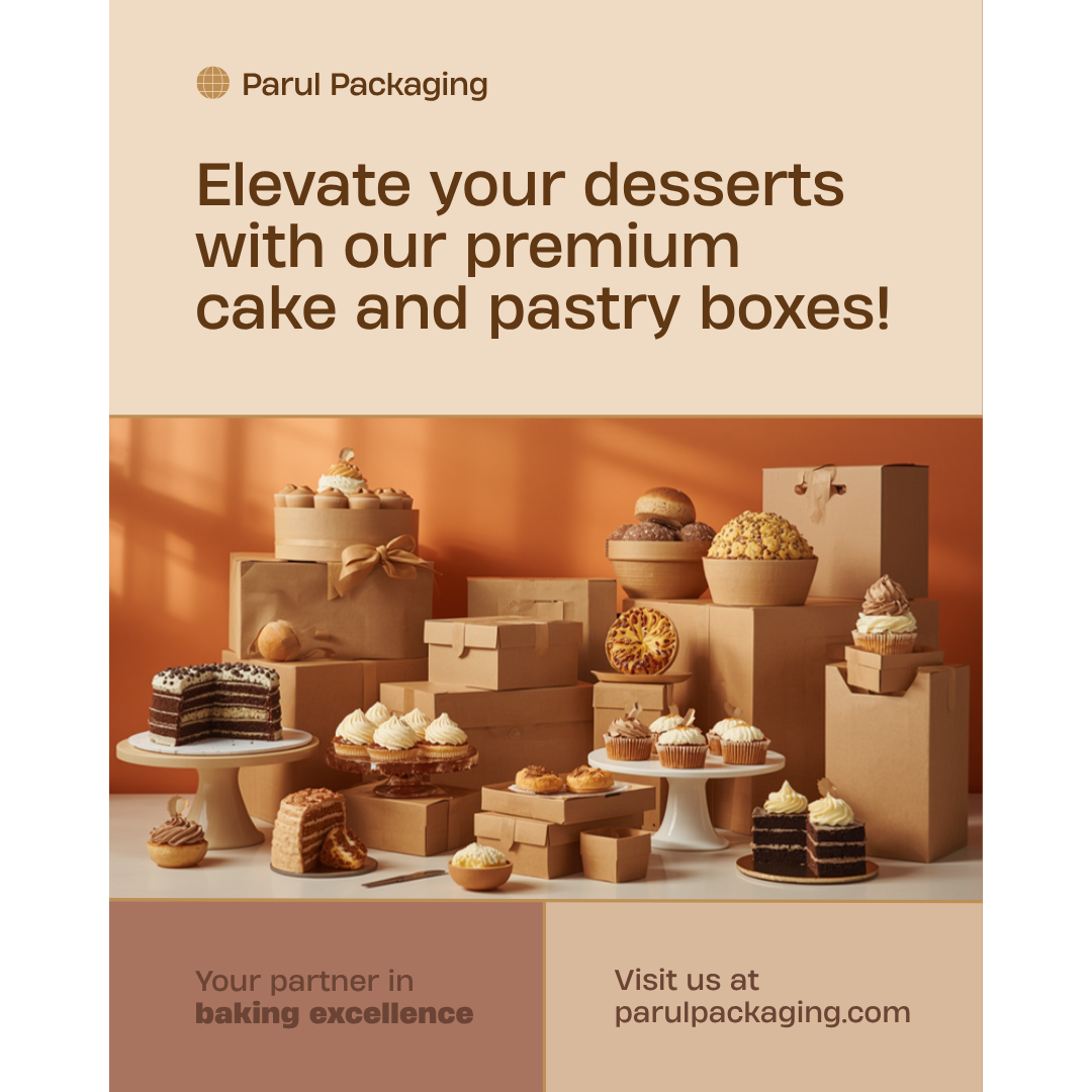 Cake & Pastry Trade — Parul Packaging