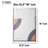 12.5 × 16 inch Meesho printed transparent courier polybag – Parul Packaging India