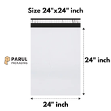 24 X 24 Tamper proof Polybag for courier