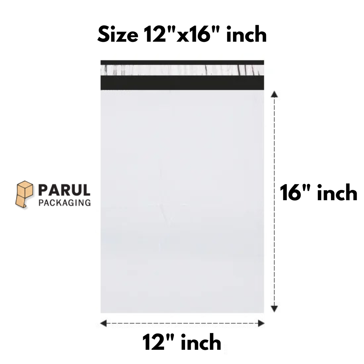 12 X 16 Tamper proof Polybag for courier