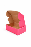 Rose Petal Pink Mailer Corrugated Box