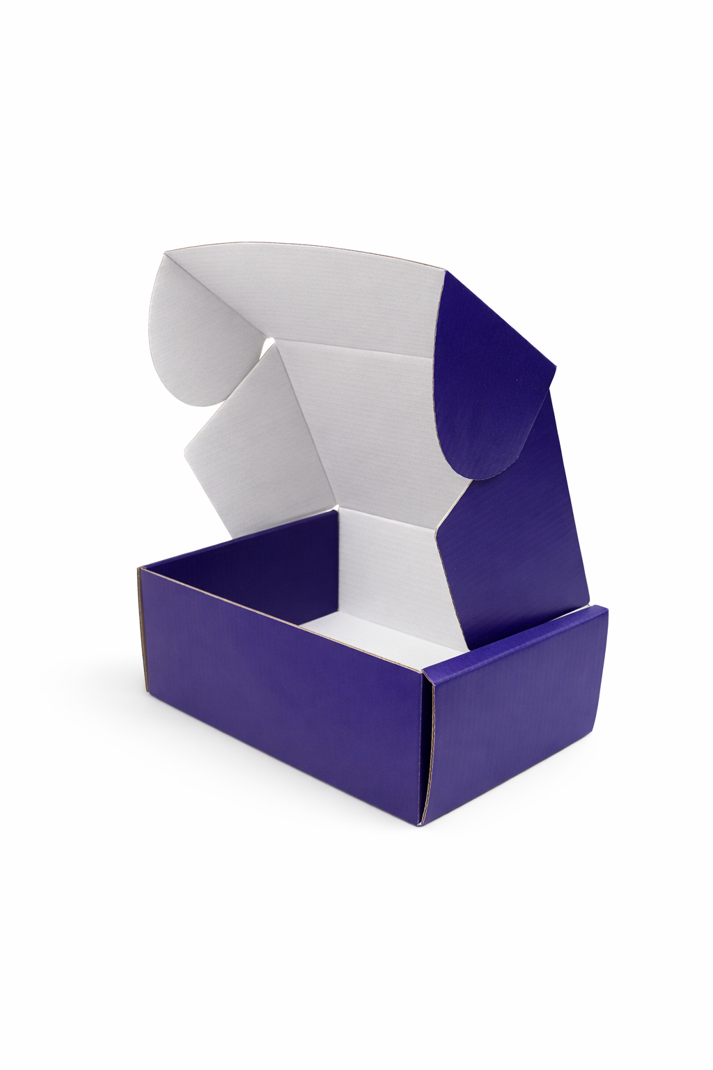 Midnight Navy Blue corrugated mailer box – Parul Packaging India