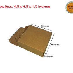 4.5 x 1.5 x 4.5  Inch (Pack of 1080 pc)